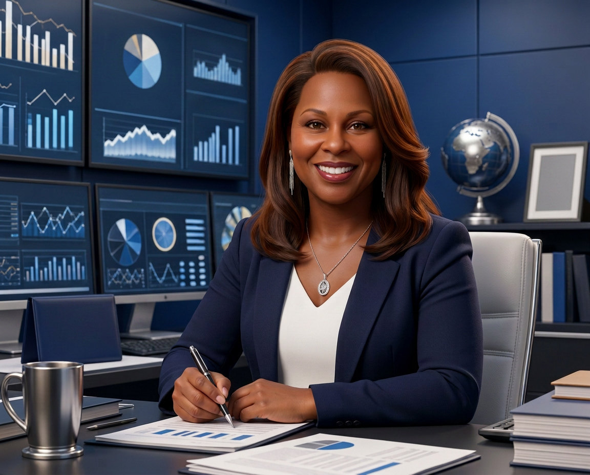 Cherron Woods-Seals, Co-Founder & CFO — TriActs animated character portrait